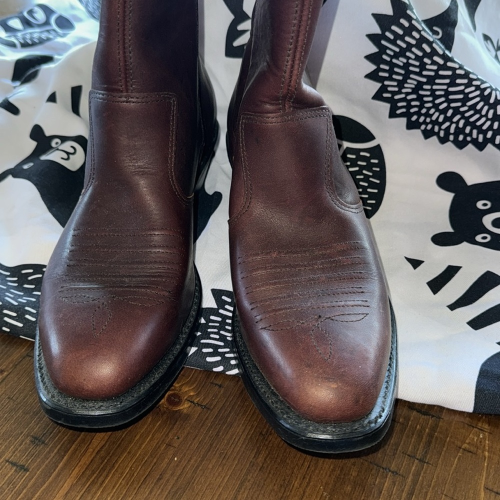 Men’s Double H western zipper size 9.5D - Picture 5 of 8